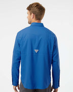 Columbia 212467, Men's Pfg Tamiami Ii Shirt, Vivid Blue