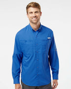 Columbia 212467, Men's Pfg Tamiami Ii Shirt, Vivid Blue