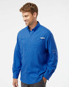 Columbia 212467, Men's Pfg Tamiami Ii Shirt, Vivid Blue