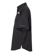 Columbia 212468, Men's Pfg Tamiami Ii Short Sleeve Shirt, Black