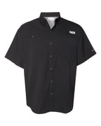 Columbia 212468, Men's Pfg Tamiami Ii Short Sleeve Shirt, Black