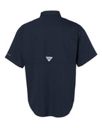 Columbia 212468, Men's Pfg Tamiami Ii Short Sleeve Shirt, Collegiate Navy