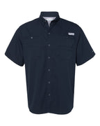 Columbia 212468, Men's Pfg Tamiami Ii Short Sleeve Shirt, Collegiate Navy