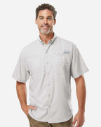 Columbia 212468, Men's Pfg Tamiami Ii Short Sleeve Shirt, Cool Grey