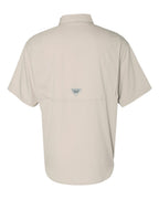 Columbia 212468, Men's Pfg Tamiami Ii Short Sleeve Shirt, Fossil