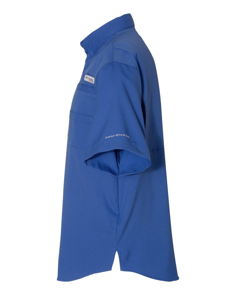 Columbia 212468, Men's Pfg Tamiami Ii Short Sleeve Shirt, Vivid Blue