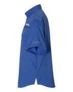 Columbia 212468, Men's Pfg Tamiami Ii Short Sleeve Shirt, Vivid Blue