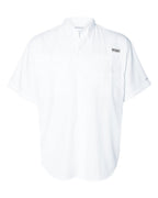 Columbia 212468, Men's Pfg Tamiami Ii Short Sleeve Shirt, White