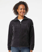 Columbia 212470, Women’s Benton Springs Fleece Full-zip Jacket, Black