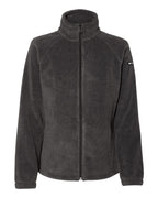 Columbia 212470, Women’s Benton Springs Fleece Full-zip Jacket, Charcoal Heather