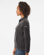Columbia 212470, Women’s Benton Springs Fleece Full-zip Jacket, Charcoal Heather