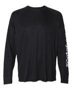 Columbia 212472, Men's Pfg Terminal Tackle Long Sleeve T-shirt, Black/ Cool Grey