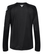 Columbia 212485, Women's Pfg Tidal Tee Ii Long Sleeve, Black/ Cirrus Grey