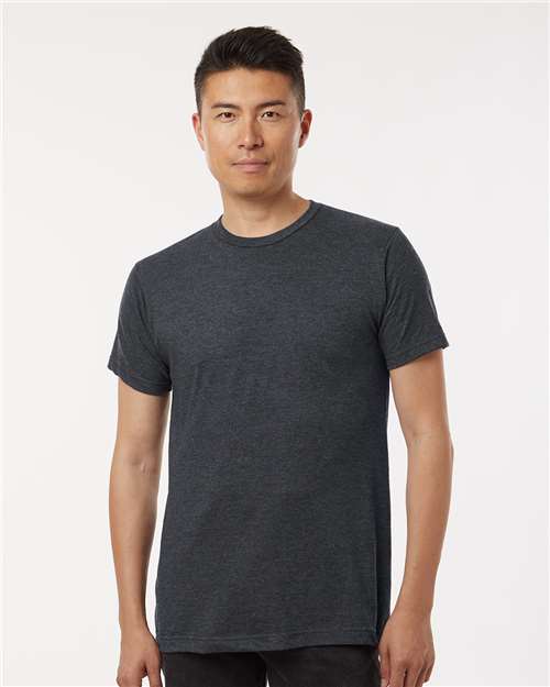 M&O 4502, Fine Jersey T-shirt, Heather Graphite