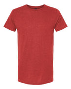 M&O 4502, Fine Jersey T-shirt, Heather Red