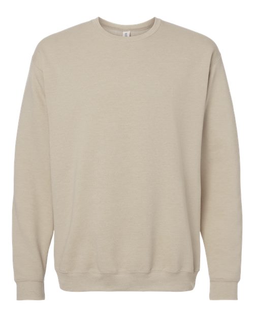 M&O 3340, Unisex Crewneck Fleece, Sand