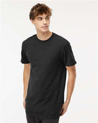 M&O 6500M, Unisex Vintage Garment-dyed T-shirt, Black