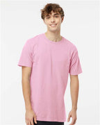 M&O 6500M, Unisex Vintage Garment-dyed T-shirt, Blossom