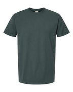 M&O 6500M, Unisex Vintage Garment-dyed T-shirt, Blue Spruce