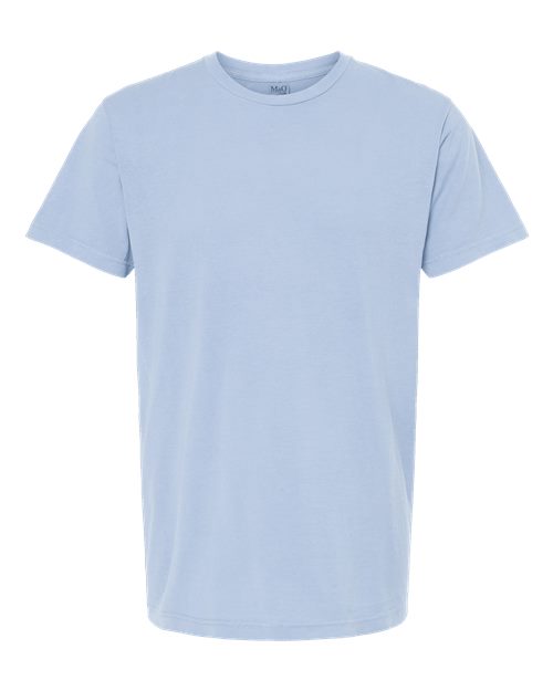 M&O 6500M, Unisex Vintage Garment-dyed T-shirt, Chambray