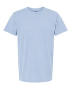 M&O 6500M, Unisex Vintage Garment-dyed T-shirt, Chambray