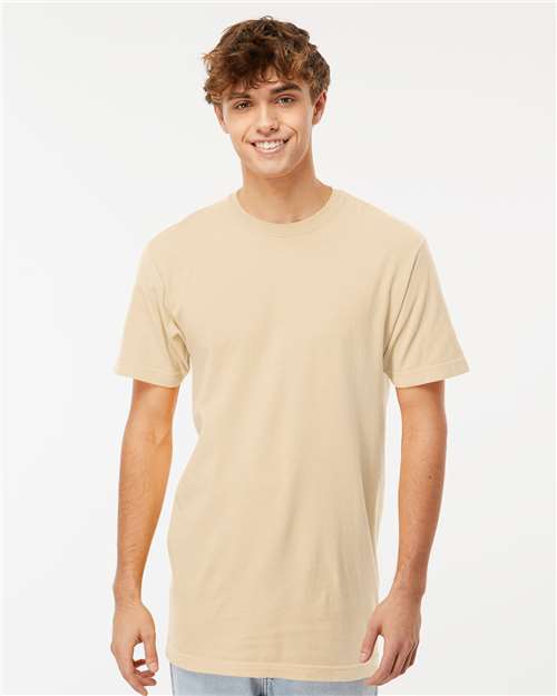 M&O 6500M, Unisex Vintage Garment-dyed T-shirt, Ivory