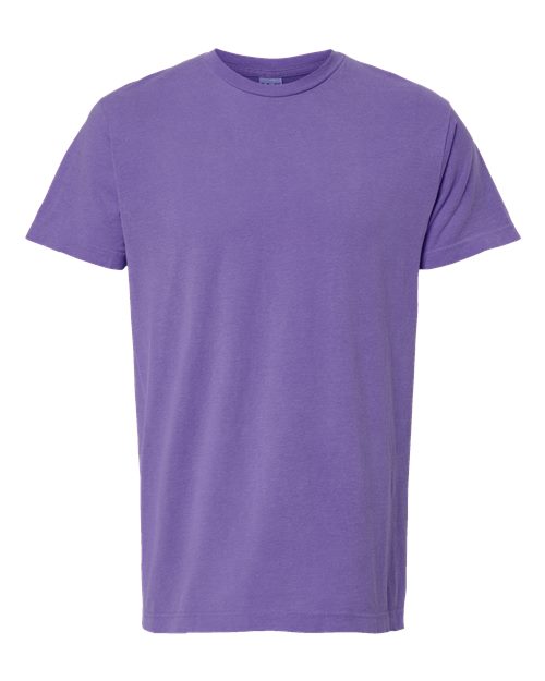 M&O 6500M, Unisex Vintage Garment-dyed T-shirt, Violet
