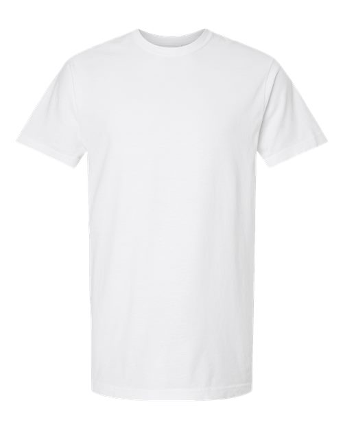 M&O 6500M, Unisex Vintage Garment-dyed T-shirt, White