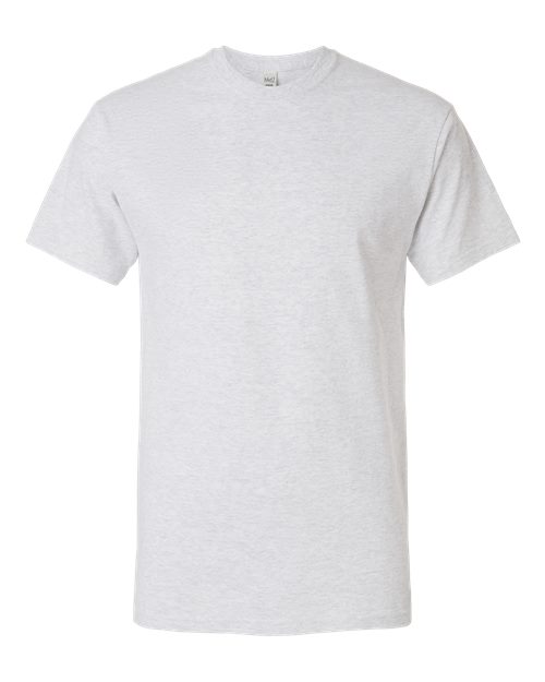 M&O 4800, Men's Gold Soft Touch T-shirt, Ash