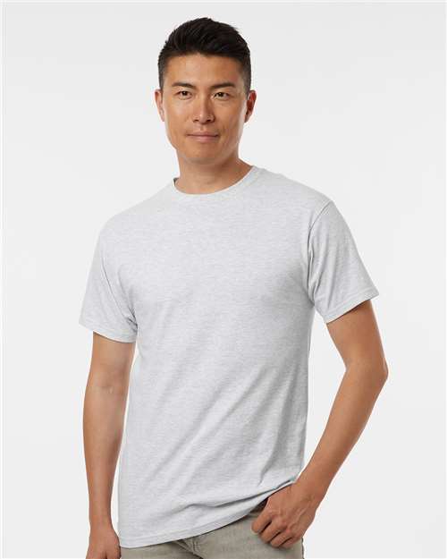 M&O 4800, Men's Gold Soft Touch T-shirt, Ash