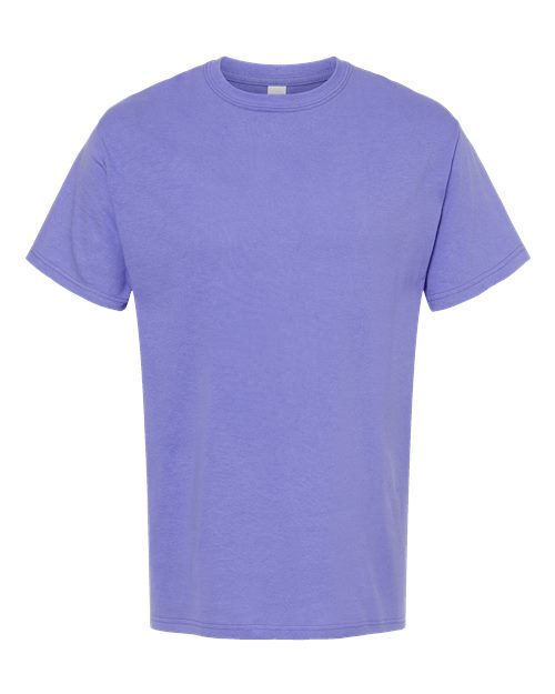 M&O 4800, Men's Gold Soft Touch T-shirt, Violet