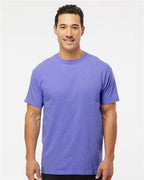 M&O 4800, Men's Gold Soft Touch T-shirt, Violet