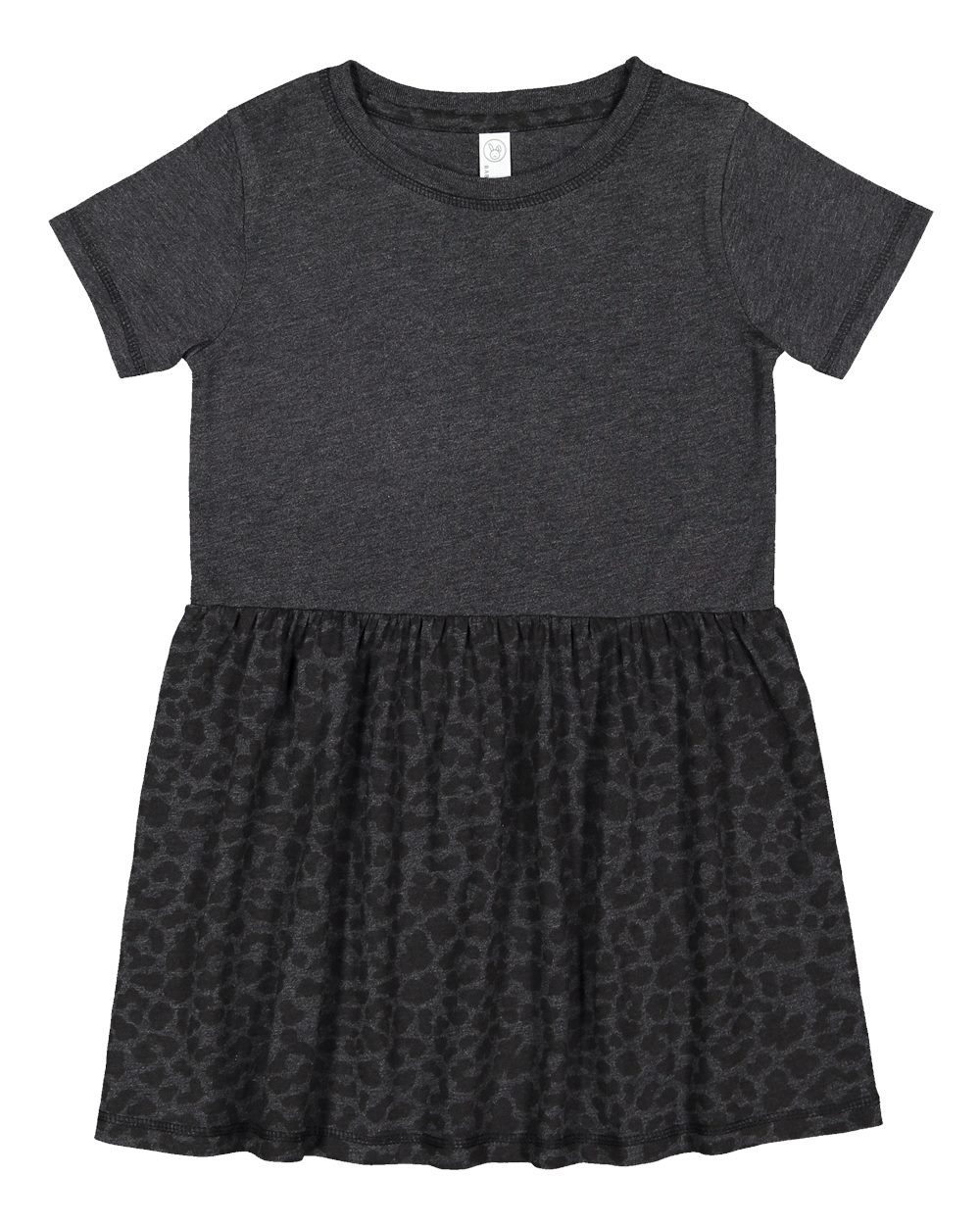 Rabbit Skins 5333, T-Shirts - Premium, Vintage Smoke/ Black Leopard