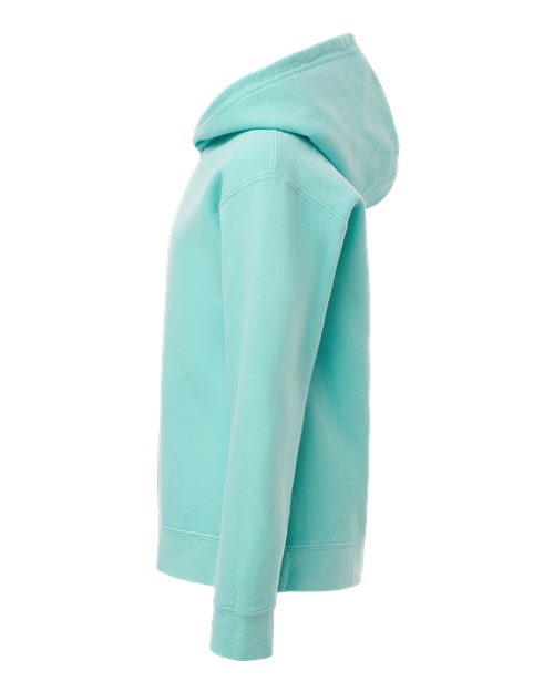 Comfort Colors 1467Y, Youth Garment-dyed Lightweight Hooded Sweatshirt, Chalky Mint