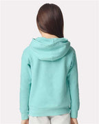 Comfort Colors 1467Y, Youth Garment-dyed Lightweight Hooded Sweatshirt, Chalky Mint