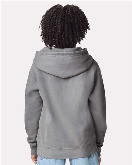 Comfort Colors 1467Y, Youth Garment-dyed Lightweight Hooded Sweatshirt, Grey