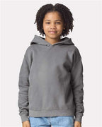 Comfort Colors 1467Y, Youth Garment-dyed Lightweight Hooded Sweatshirt, Grey