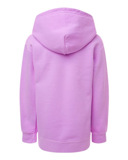 Comfort Colors 1467Y, Youth Garment-dyed Lightweight Hooded Sweatshirt, Neon Violet