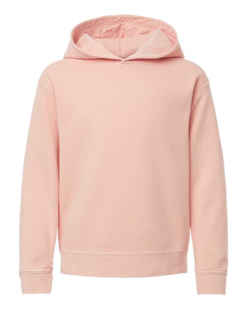 Comfort Colors 1467Y, Youth Garment-dyed Lightweight Hooded Sweatshirt, Peachy