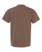 Comfort Colors 6030, Unisex Garment-dyed Heavyweight Pocket T-shirt, Espresso