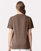 Comfort Colors 6030, Unisex Garment-dyed Heavyweight Pocket T-shirt, Espresso
