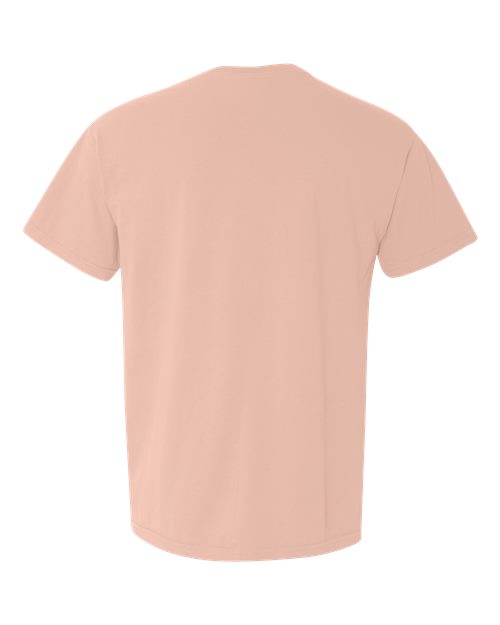 Comfort Colors 6030, Unisex Garment-dyed Heavyweight Pocket T-shirt, Peachy