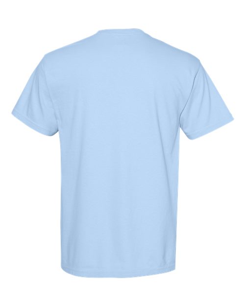Comfort Colors 6030, Unisex Garment-dyed Heavyweight Pocket T-shirt, Hydrangea