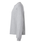 BELLA + CANVAS 3511, T-Shirts - Long Sleeve, Athletic Heather