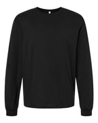 BELLA + CANVAS 3511, T-Shirts - Long Sleeve, Black