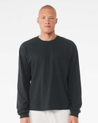 BELLA + CANVAS 3511, T-Shirts - Long Sleeve, Dark Grey