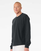BELLA + CANVAS 3511, T-Shirts - Long Sleeve, Dark Grey
