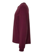 BELLA + CANVAS 3511, T-Shirts - Long Sleeve, Maroon