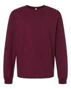 BELLA + CANVAS 3511, T-Shirts - Long Sleeve, Maroon