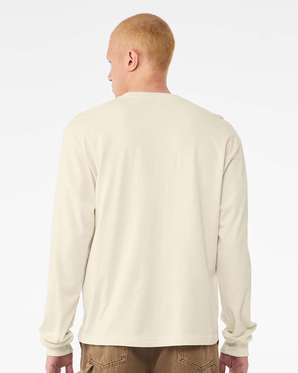 BELLA + CANVAS 3511, T-Shirts - Long Sleeve, Natural
